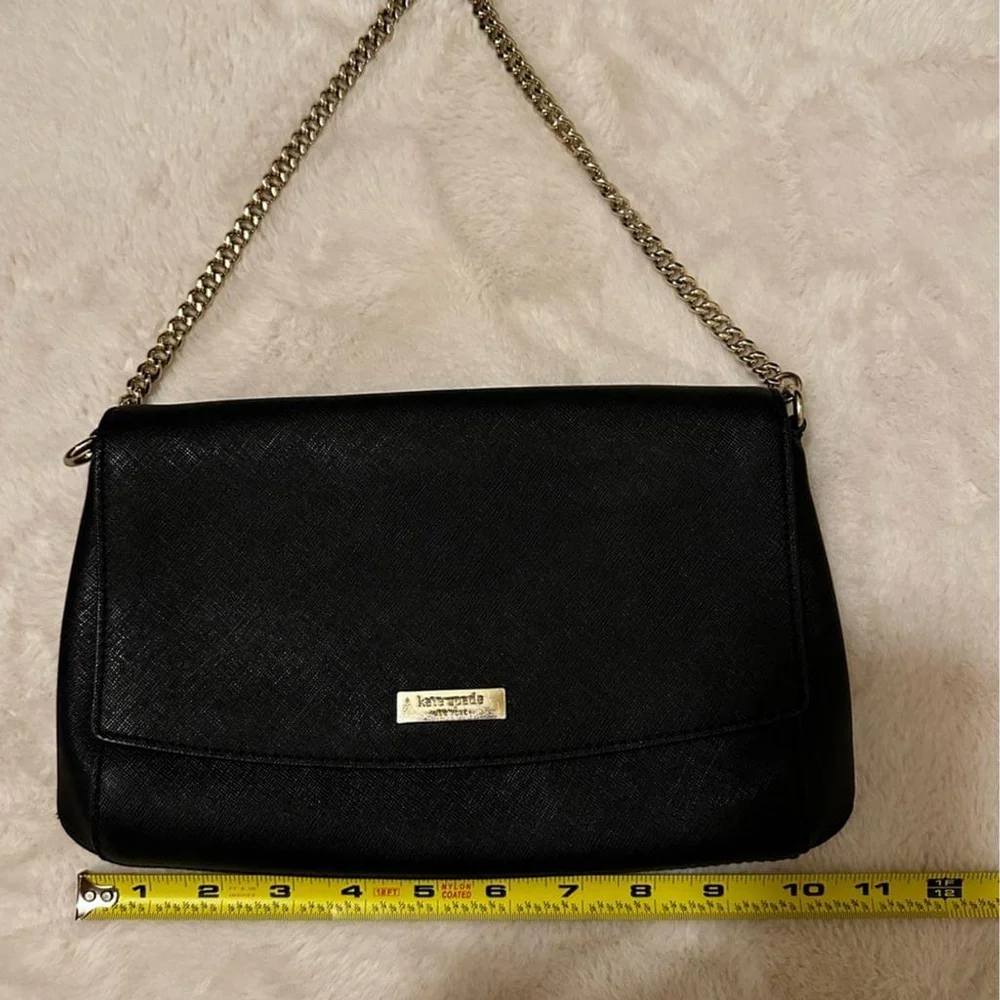 Kate Spade New York Greer Laurel Way Black Crossbody Purse